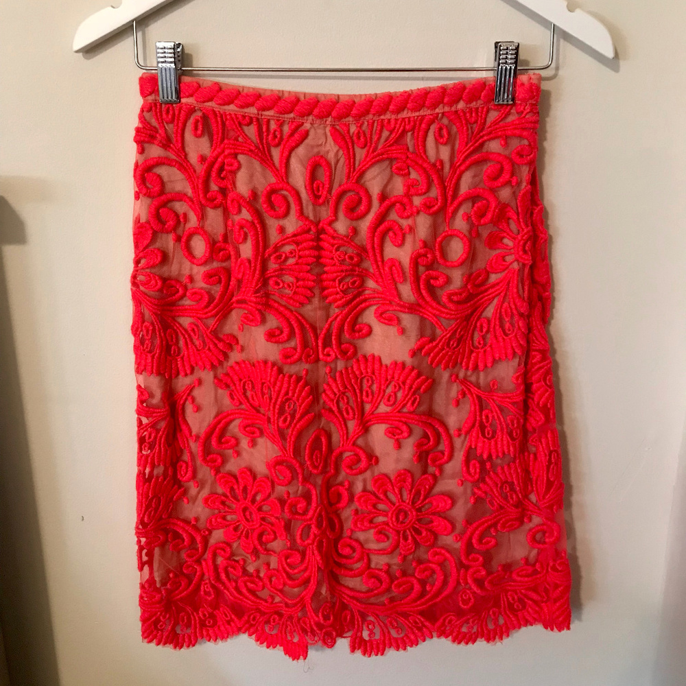 Yoanna Baraschi Pencil Skirt From Anthropologie